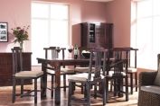 Misuya Solid Elm Wood  Japanese Dining Table (6 seats)