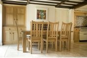 Oak Dining Suite with Bench