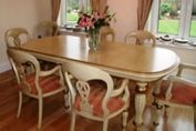 Victorian D End Table