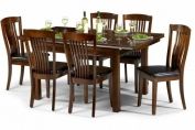 Canterbury Mahogany Finish Extending Table & Chair
