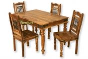 TB1001Z - Jali 135CM Dining Table Set