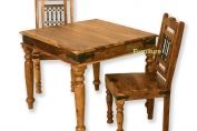 TB1001X - Jali 90CM Dining Table Set