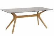 Portofino glass dining table