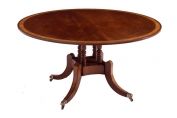 5' Circular Dining Table With Platform Base