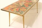 1950's Stunning French Tiled Table