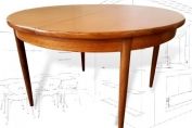 1960's G-Plan Teak Extending Table