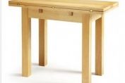 Andreas Oak Extending Table
