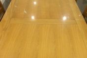 2nd Hand Oak Extending Table and 6 Oak Ladderback Chairs