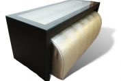 Bridge Coffee Table With Foot Rest