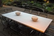 10 Seat Limestone Table