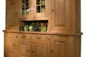 Sarlat Oak Dresser With Sliding Storage Bars 72440 - 72121
