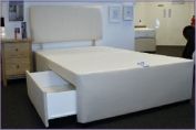 Caledonian Suede Effect Divan Bed