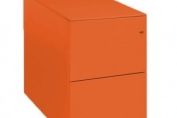 Mobile Under Desk Pedestal 2 Filing Drawers