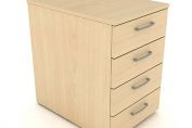Pedestals - 4 Draw