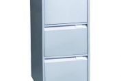 Bisley 3D Filing Cab Lock Grey Flush