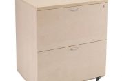 Arista Desk High Side Filer Maple