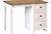 Capri white pine dressing table