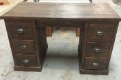 Double Ped Desk / Dressing table