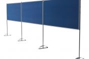 Classroom Display Panels - Fabric Covered - 3 Panel Set