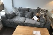 Grey Fabric Sofa