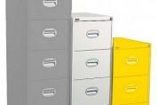 Silverline 2 Drawer Filing Cabinet
