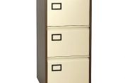 Context 3 Drawer Filing Cabinet Coffee / Cream