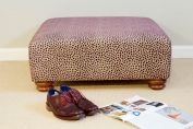 FABRIC SQUARE STOOL