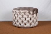 ROUND FOOTSTOOL