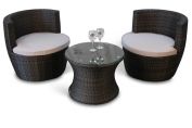 Mirage Outdoor Rattan Tub Chair Set