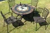 4 Seater Stone & Mosaic Tables