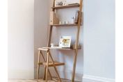 Oak Lean-to-desk