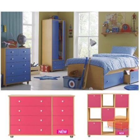 blue childrens bedroom furniture