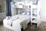 Wizard L-Shaped Triple Bunk Bed