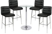 Luscious Fixed Height Bar Stool and Como Table Package