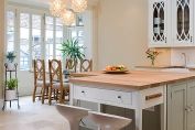 Bespoke painted classic kitchen