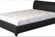 Fernando 4'6" Faux Leather Bed