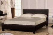 Double Leather Bed