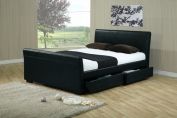 Leather Frame Bed
