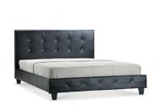 LPD Diamante Faux Leather Bed Frame