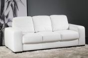 Boston 3 seat leather sofa