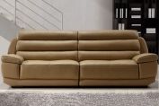 Fanelli 4 Seater Leather Sofa