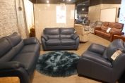 MIZZONI ITALIA SARA LEATHER 3 SEAT, 2 SEAT & CHAIR
