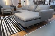 NATUZZI PRIVATE LABEL POTENZA 3 SEATER CHAISE SOFA & CHAIR