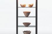 Stele glass cabinet