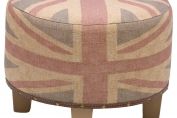 Union Jack Footstool