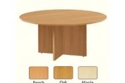 x + Jemini 1200mm Round Meeting Table Beech KF71952