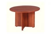 Avior 1200mm Round Meeting Table Cherry KF838267