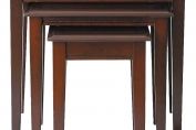 Shaker Style Mahogany Nest of Tables