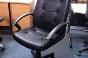 NEW LEATHER LOOK EXECUTIVE CHAIR