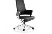 Enterprise Executive Chair Black Bonded Bonded Leather High Back With Arms Ref EX000102